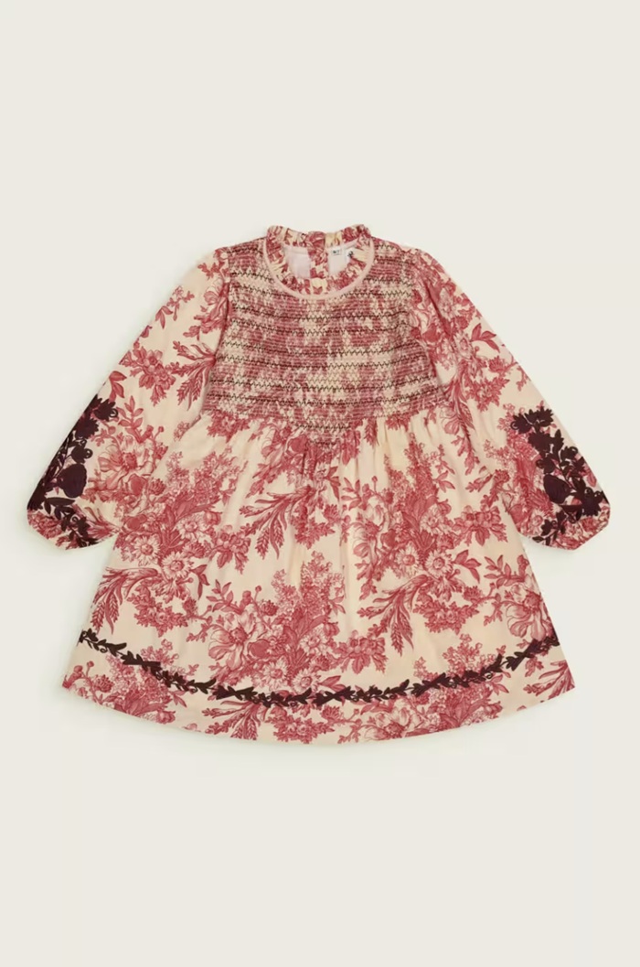 Bachaa Bibiche Dress Sweetheart Print 1 Bachaa Bibiche Dress Front