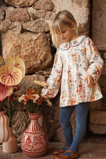 Bachaa Ma Biche Blouse Amor Print 11 Bachaa Ma Biche Amor Print Back on beautiful girl