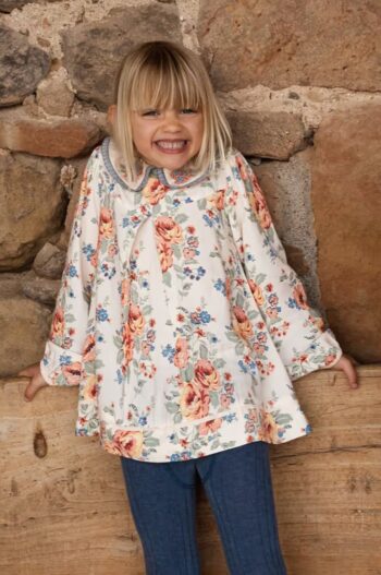 Bachaa Ma Biche Blouse Amor Print 15 Bachaa Ma Biche Amor Print French fashion for kids
