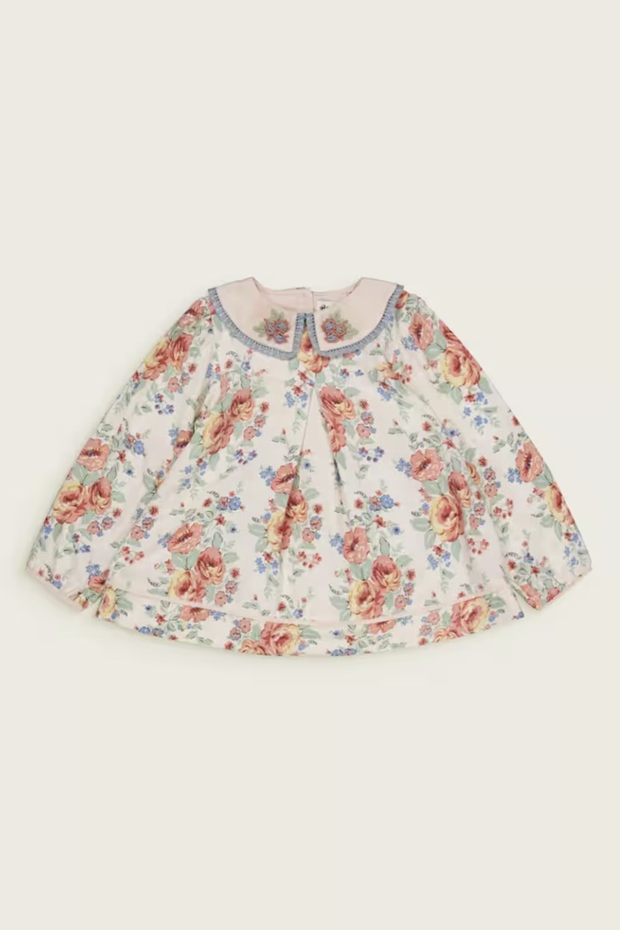 Bachaa Ma Biche Blouse Amor Print 1 Bachaa Ma Biche Amor Print Front