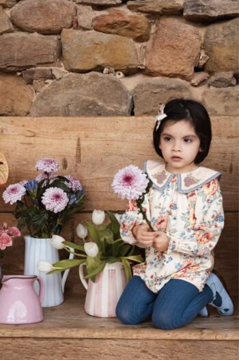 Bachaa Ma Muse Romper Amor Print 9 Bachaa Ma Muse Romper Amor Print on little girl