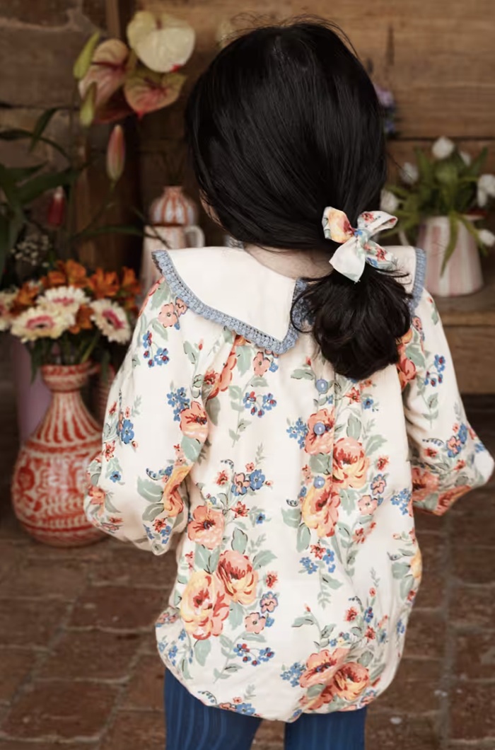 Bachaa Ma Muse Romper Amor Print 6 Bachaa Ma Muse Romper back on sweet baby girl