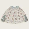 Bachaa Ma Puce Blouse Darling Print