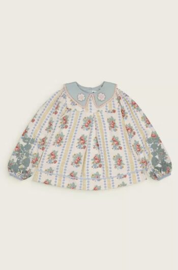 Bachaa Ma Puce Blouse Darling Print