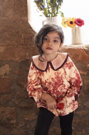 Alternative view of Bachaa My baby Romper Sweetheart Print