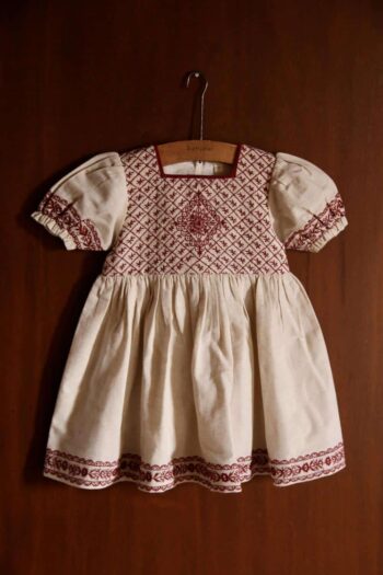 Bonjour Diary Heidi Dress Natural Cotton Flax