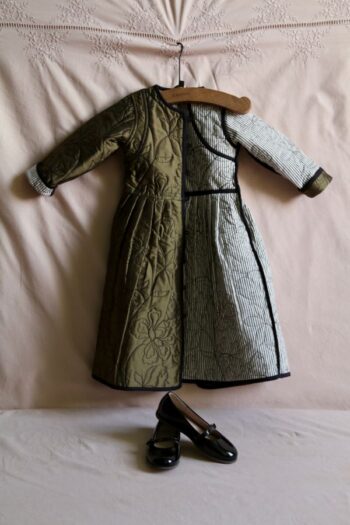 Bonjour Khaki Dress Coat