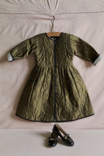 Bonjour Khaki Dress Coat