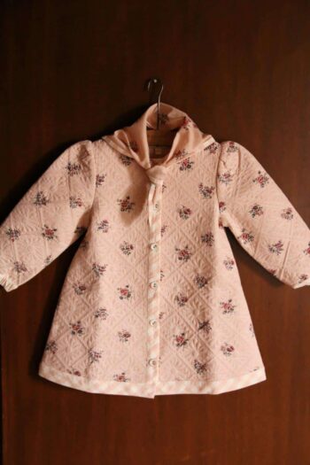 Bonjour Diary Reversible Dress Coat & Scarf Garden Flowers