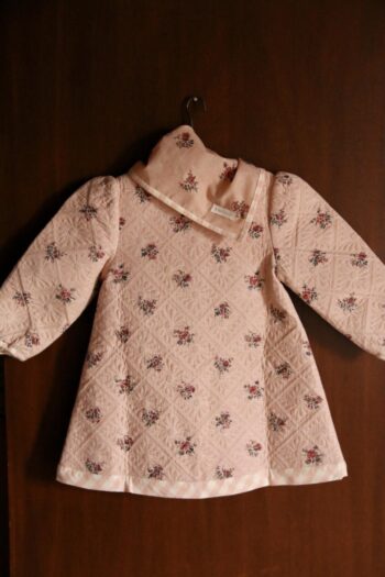 Bonjour Diary Reversible Dress Coat & Scarf Garden Flowers