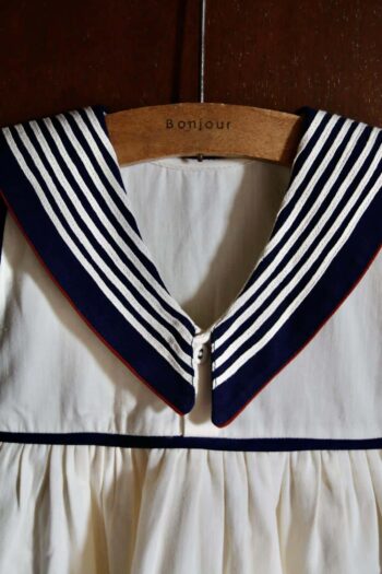 Bonjour Diary Sailor Dress Ivory