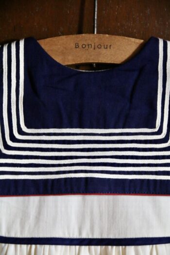 Bonjour Dairy Sailor Dress Navy Blue