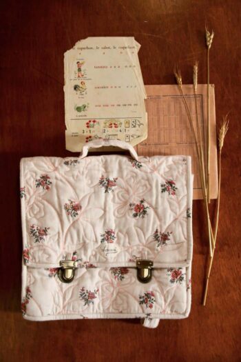 Bonjour Diary School Bag Garden Flowers