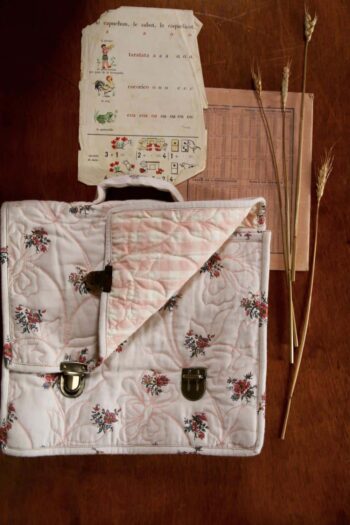 Bonjour Diary School Bag Garden Flowers