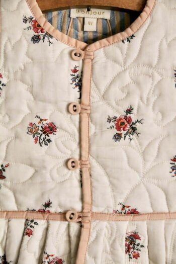 Bonjour Diary Vest Garden Flowers