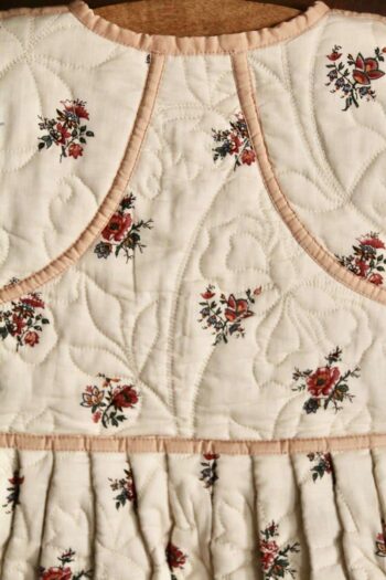 Bonjour Diary Vest Garden Flowers