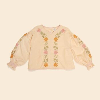Apolina Darlene Blouse Cashew