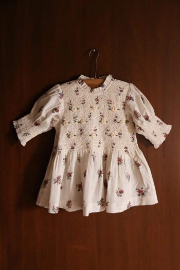 Bonjour Diary Handsmock Blouse Garden Flowers