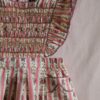 Bonjour Diary Apron Dress Pink Stripe Tapestry Print
