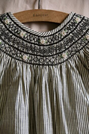 Bonjour Diary Striped Butterfly Dress