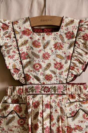 Bonjour Diary Apron Dress Aline Print