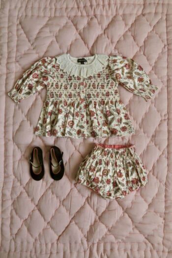 Bonjour Diary Aline Baby Set with Reversible Bloomer