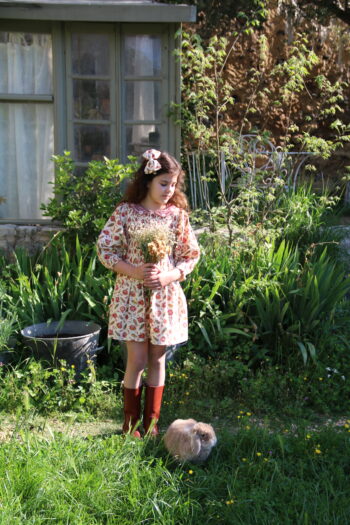 Alternative view of Bonjour Diary Aline Tunique with Matching Hairclip