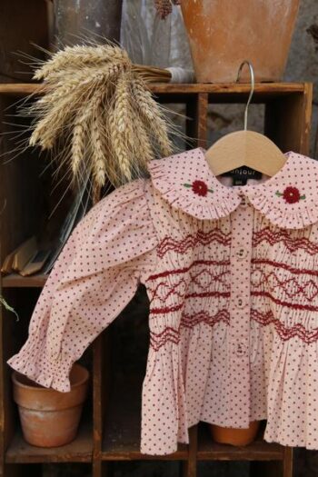 Alternative view of Bonjour Diary Pink Dot Baby Set with Reversible Bloomer