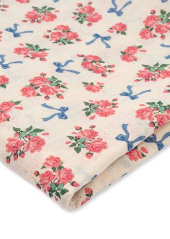 Konges Slojd Extra Large Swaddle Bella Rosita print