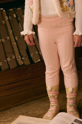 Louise MIsha Leggings Moldavia Blush beautiful childrens wear