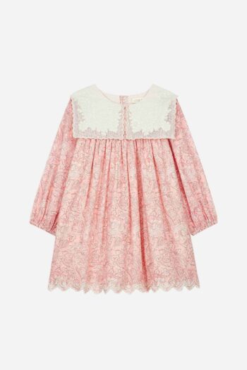 Louise Misha DRESS ARINOLA - PINK MOUNTAIN AVENS