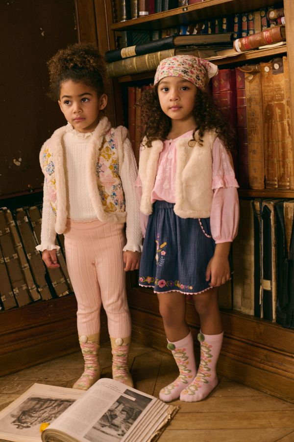 Louise Misha Blouse Irisa Blush 5 Louise Misha Irisa Blouse Blush with girls