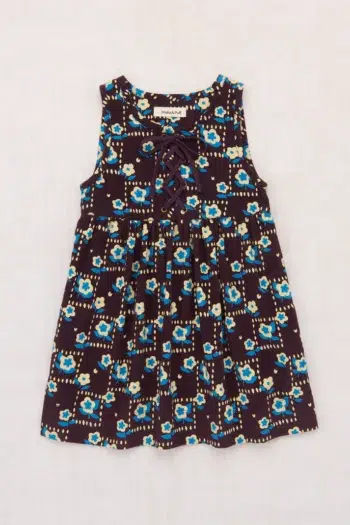 Misha & Puff Corduroy Agatha Dress Raisin Windowbox