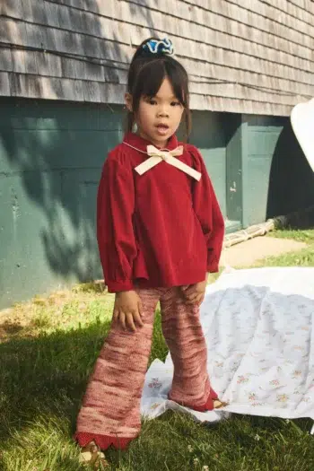 Misha & Puff Zora Blouse Garnet