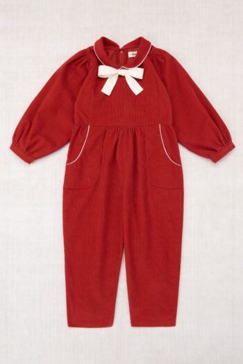 Misha & Puff Long Sleeve Zora Jumpsuit - Garnet