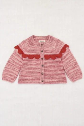 Misha & Puff Scallop Yoke Cardigan