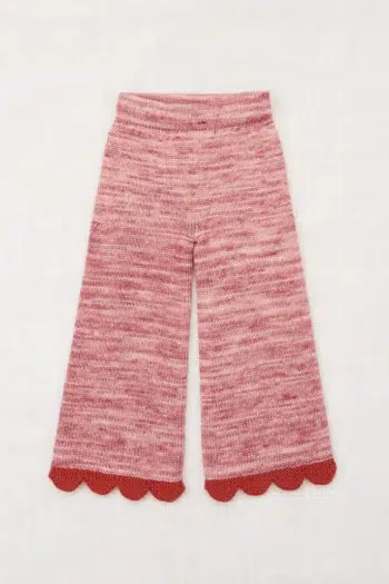 Misha & {uff Scallop A Pant Prairie Rose