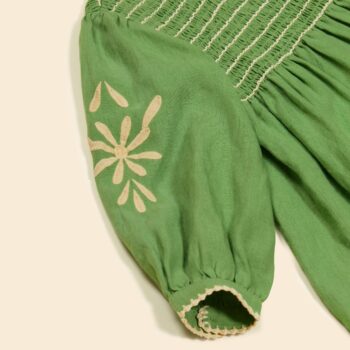 Alternative view of Apolina Noemie Dress Retro Green