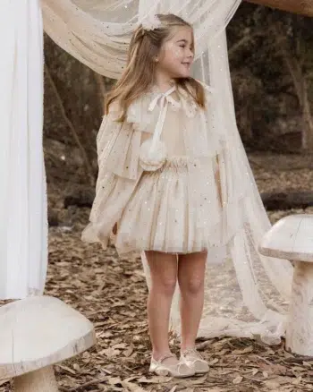 Noralee Lottie Tutu Champagne with cape