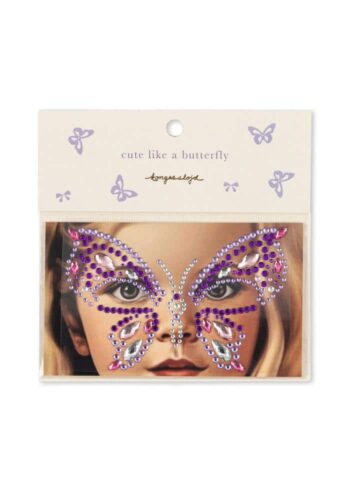 Konges Slojd Butterfly Face Jewels Purple Rain