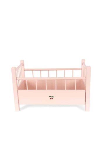 Konges Slojd Doll Bed Pink is beautiful dolls furniture designed for doll parents to create a perfect nursery.