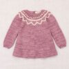 Misha & Puff Baby Zig Zag Dress - Antique Rose_01