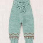 Misha & Puff Baby Zig Zag Snowy Day Leggings Sage