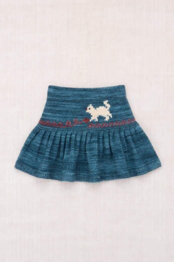 Misha & Puff Kitten Tangle Skirt - Blue Smoke_01