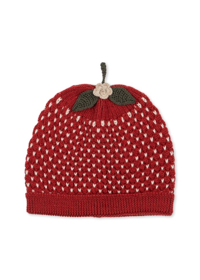 Konges Slojd Strawberry Beanie 1 Konges Slojd Strawberry Beanie