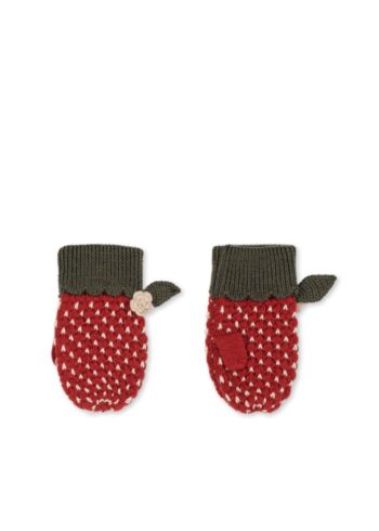 Konges Slojd Strawberry Mittens