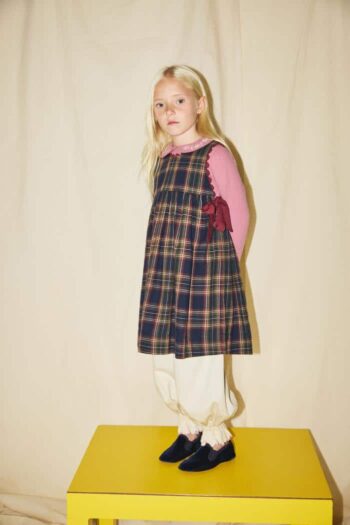 Misha & Puff Esme Dress Ink Plaid