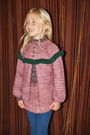 Misha & Puff Skating Pond Skirt Antique Rose