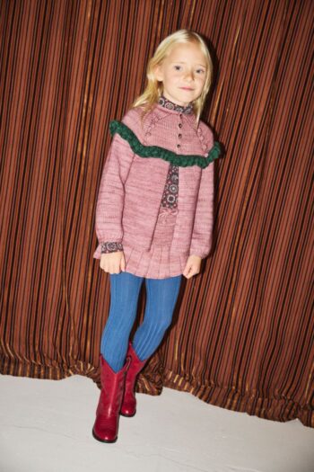 Misha & Puff Skating Pond Skirt Antique Rose