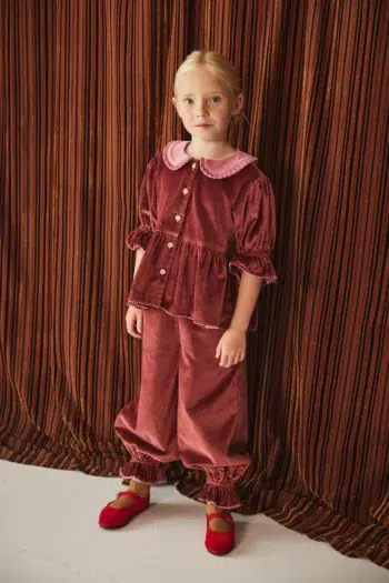 Misha & Puff Velvet Zuzu Pant Madder Root